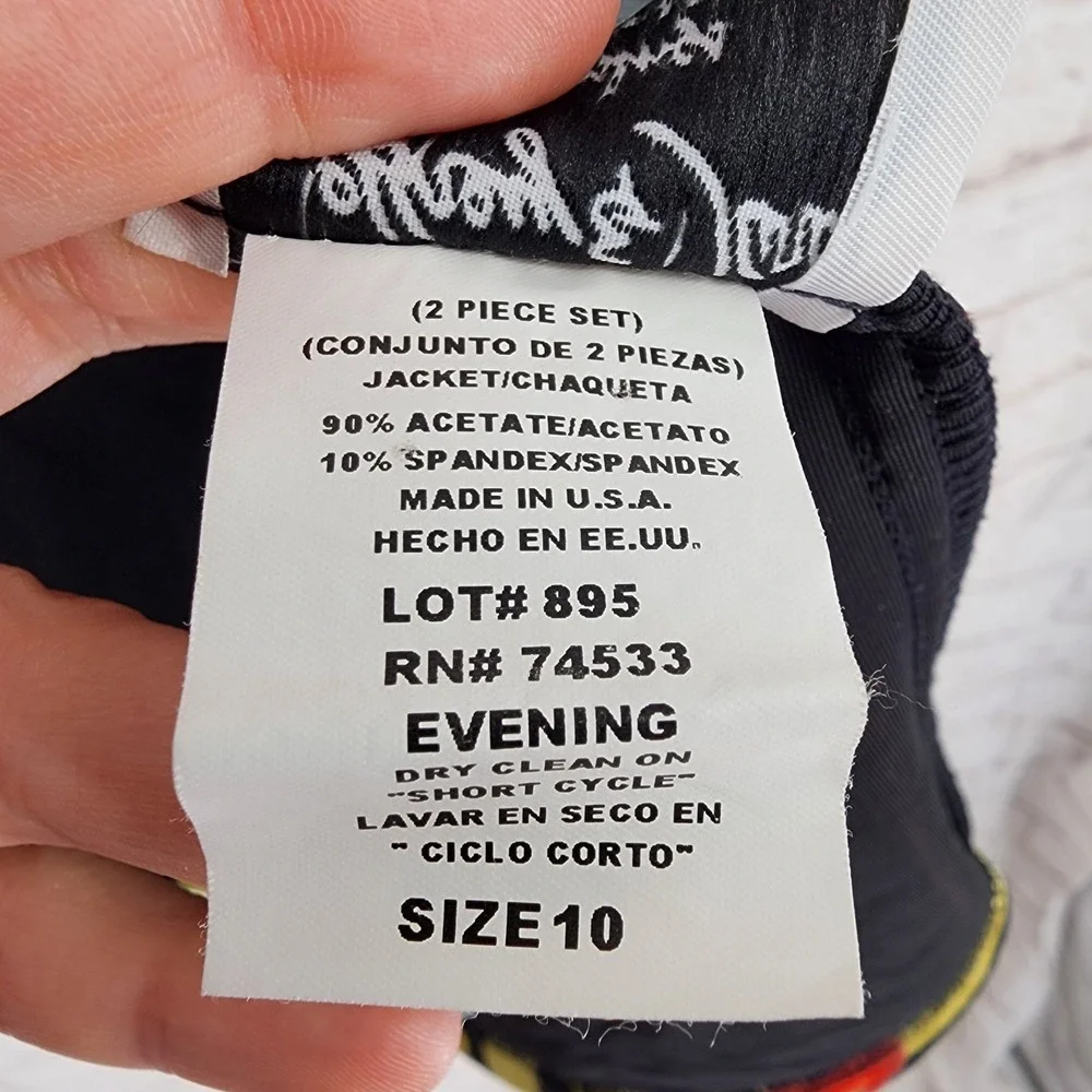 Vintage Velvet Cardigan Whimsigoth Dark Romance Size 10 Rose Vamp Glam Cottage - Picture 3 of 10